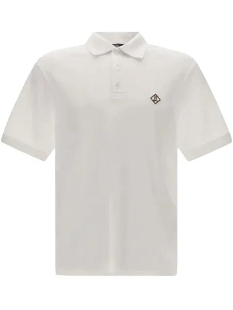 logo-embroidery polo shirt by HERNO