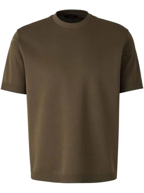 logo-plaque T-shirt by HERNO