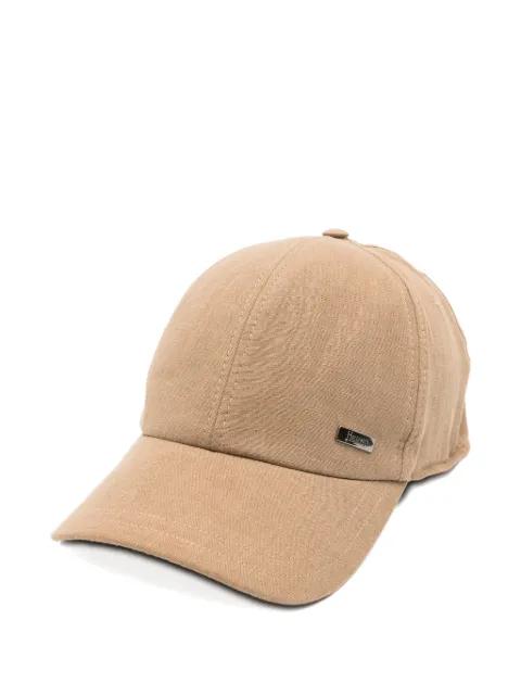 logo-plaque baseball cap by HERNO