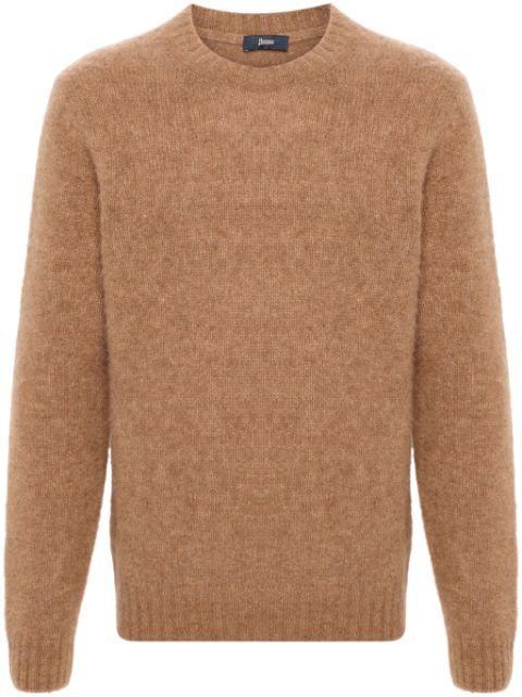 logo-plaque sweater by HERNO