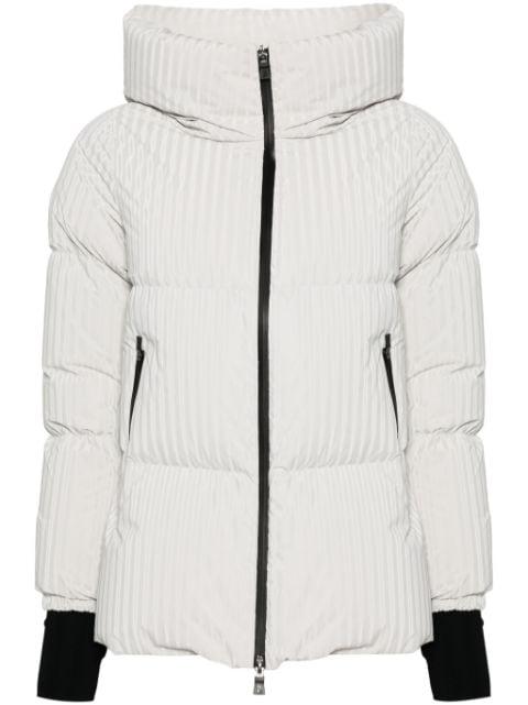 matelassé-effect jumper jacket by HERNO
