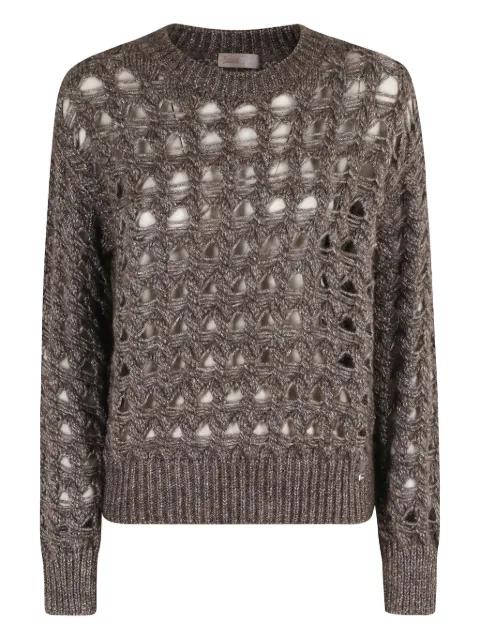 open-knit sweater by HERNO