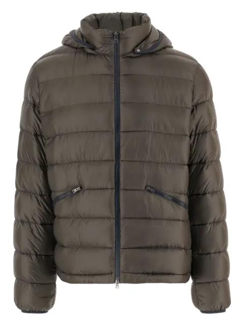 padded hoodied jacket by HERNO