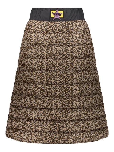 padded printed skirt by HERNO