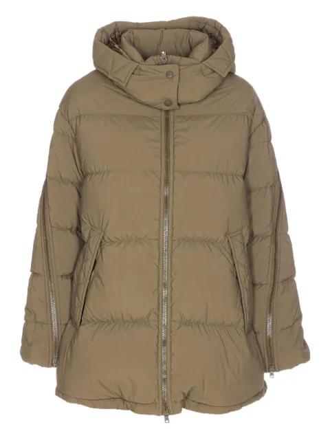 padded removable-hood jacket by HERNO