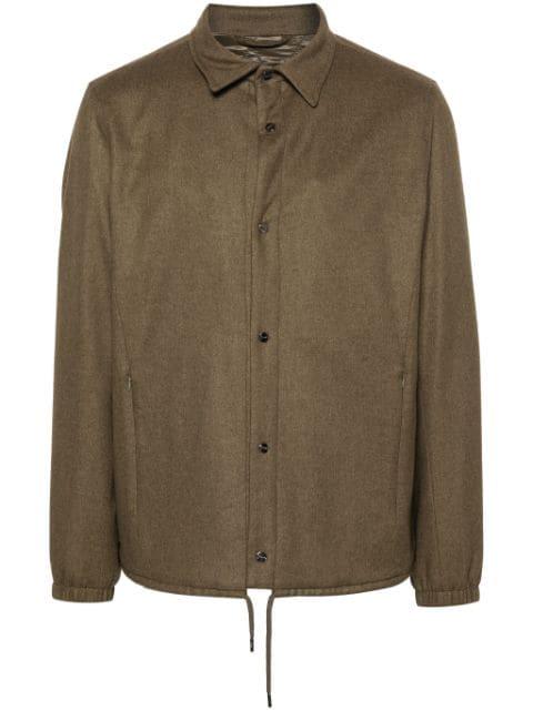 padded shirt jacket by HERNO
