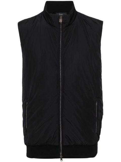 panelled-design gilet by HERNO