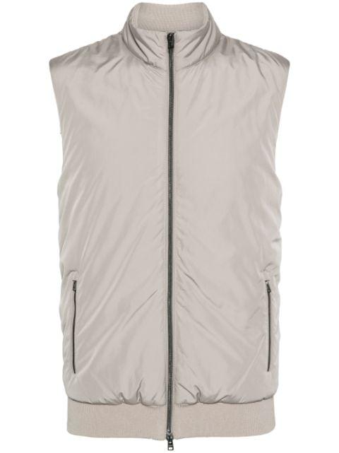 panelled padded gilet by HERNO