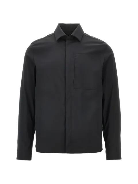 patch overshirt by HERNO