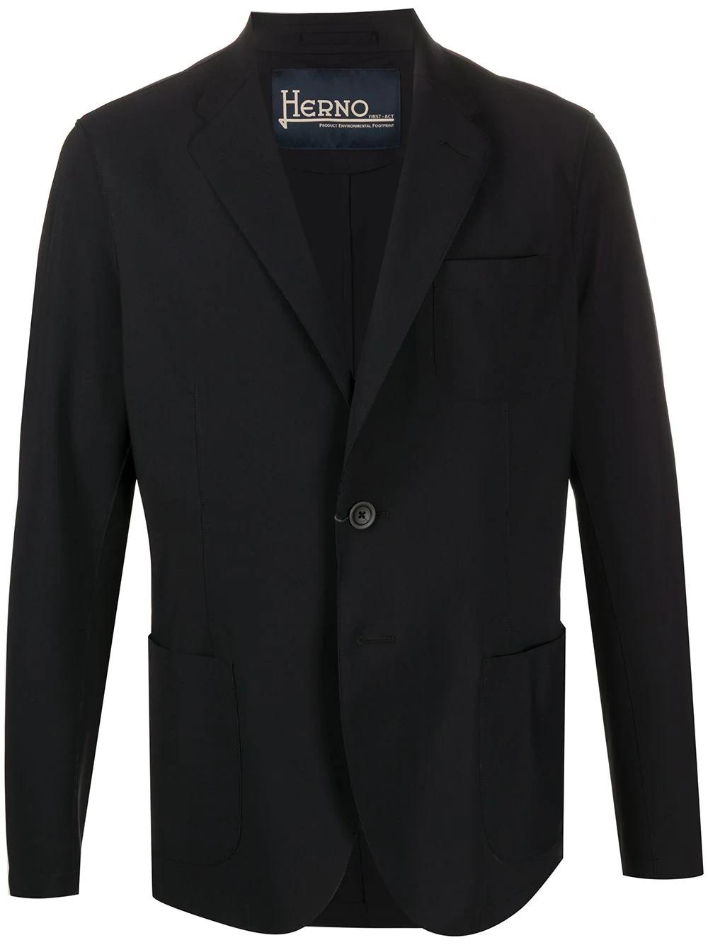 patch pocket blazer by HERNO