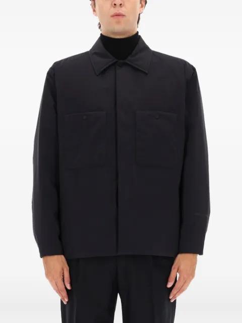 patch-pockets shirt jacket by HERNO