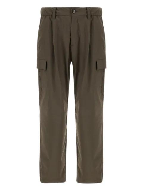 pleated cargo pants by HERNO