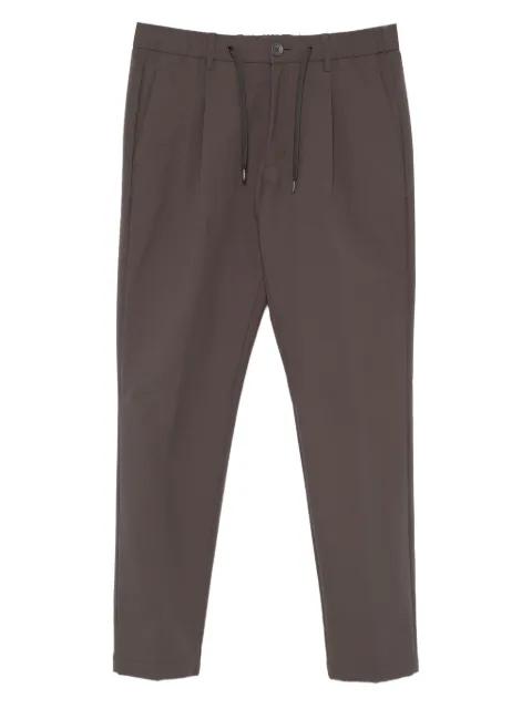 pleated drawstring trousers by HERNO