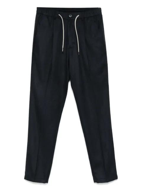pleated drawstring trousers by HERNO