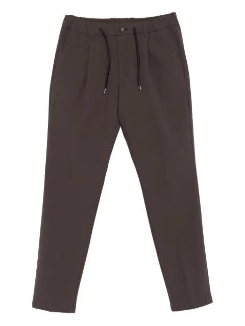 pleated drawstring trousers by HERNO