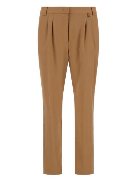 pleated-front trousers by HERNO
