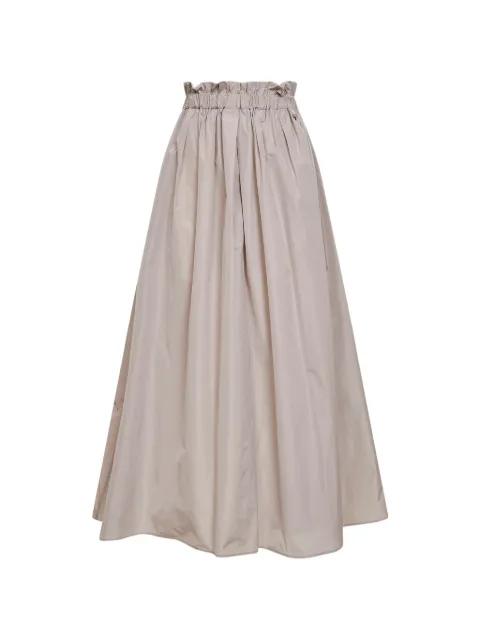 pleated maxi skirt by HERNO