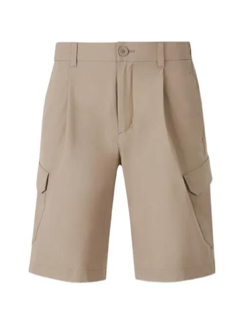 pleated shorts by HERNO