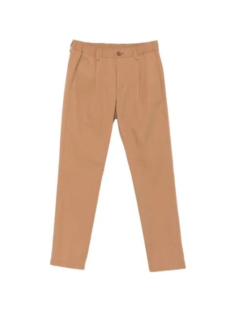 pleated straight-leg trousers by HERNO