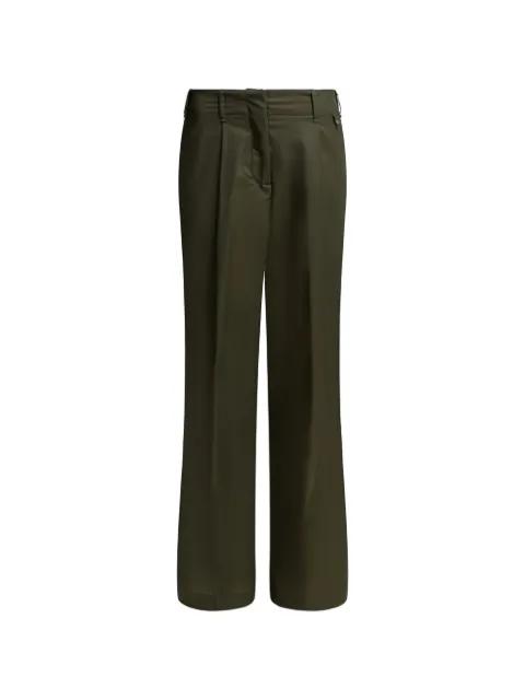 pleated tailored trousers by HERNO