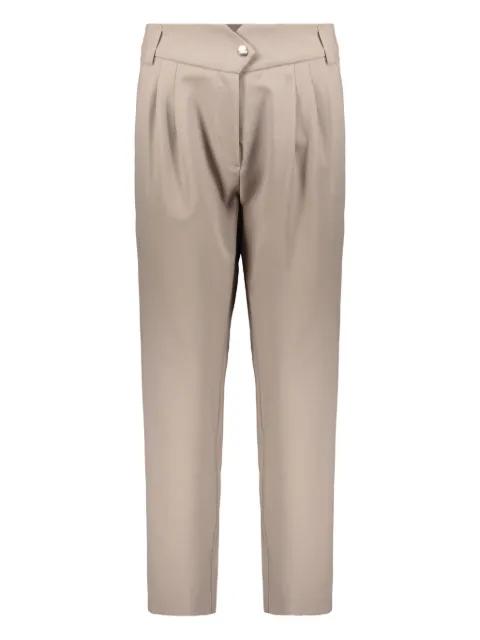 pleated trousers by HERNO