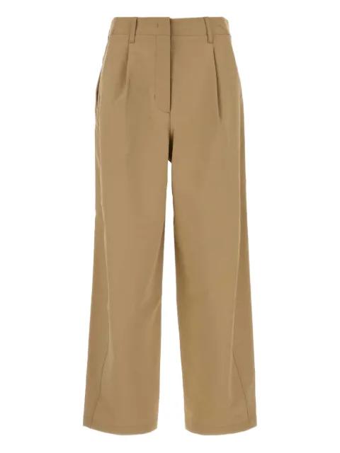 pleated trousers by HERNO