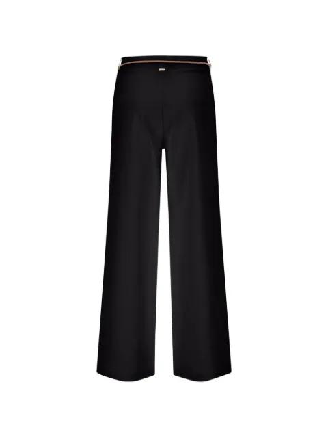 pocket belted trousers by HERNO