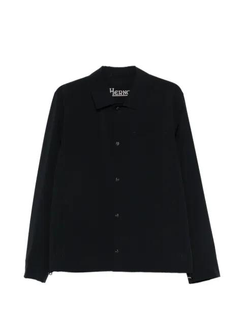 pocket button overshirt by HERNO