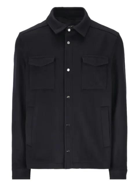 pocket-detail overshirt by HERNO