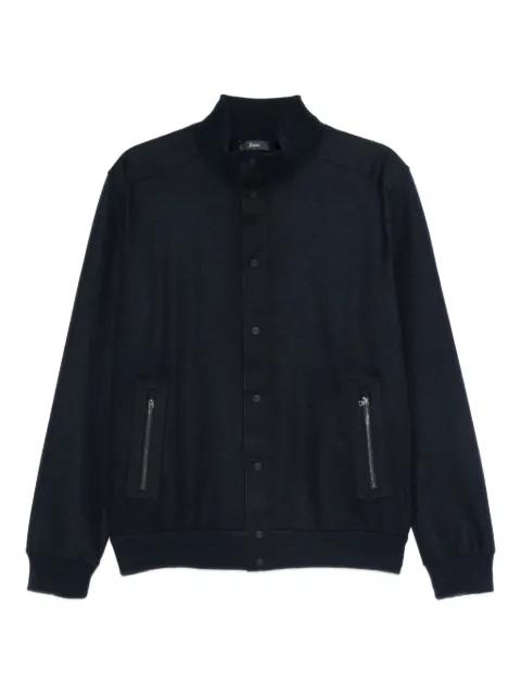 press-stud bomber jacket by HERNO