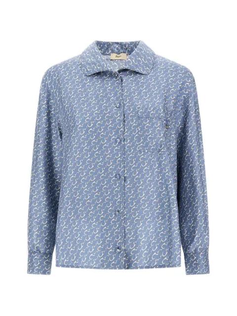 printed silk shirt by HERNO