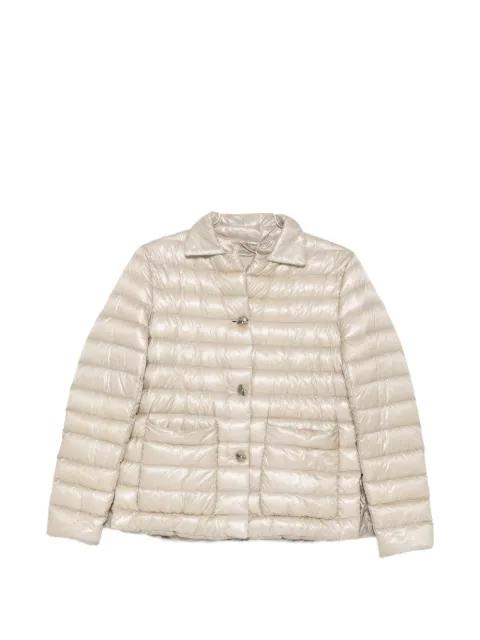 quilted button-up jacket by HERNO