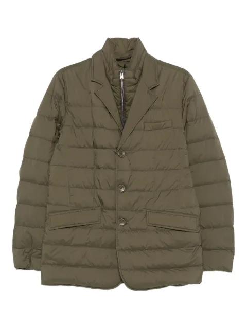 quilted buttoned jacket by HERNO