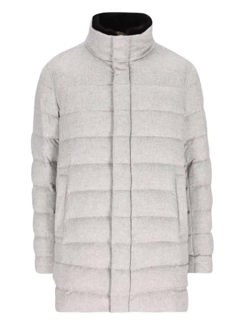 quilted down coat by HERNO