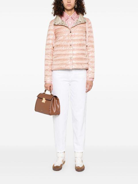 quilted funnel-neck jacket by HERNO
