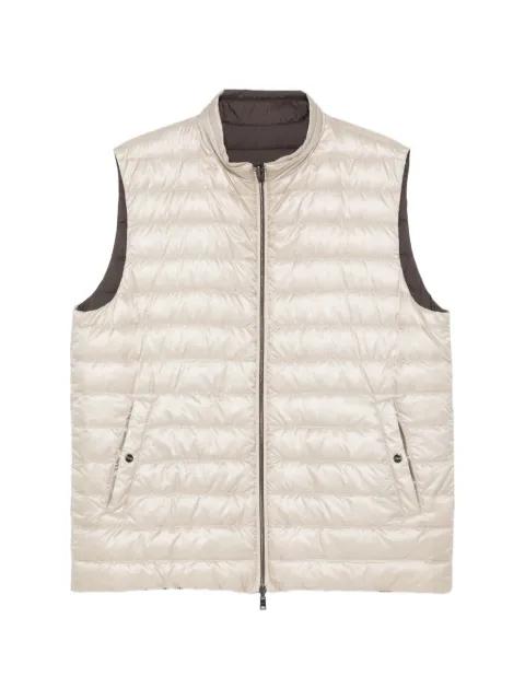 quilted gilet by HERNO