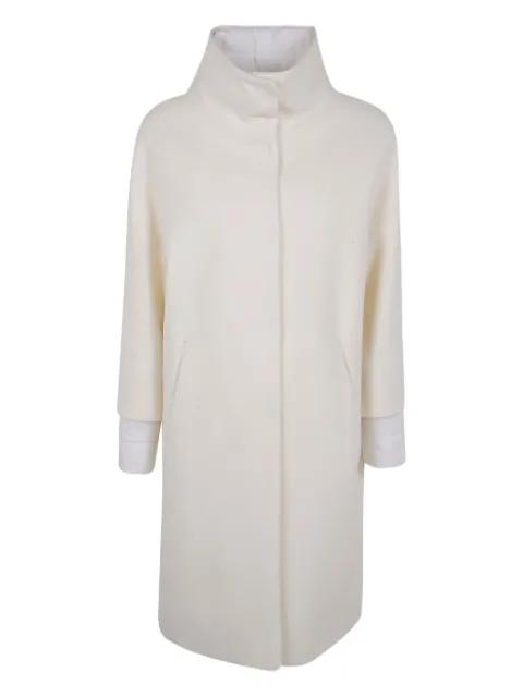 quilted long jacket by HERNO