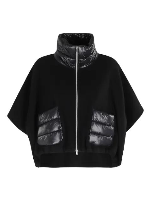 quilted panelled jacket by HERNO