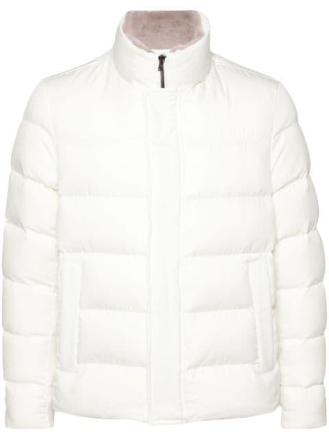 quilted puffer jacket by HERNO
