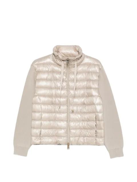 quilted zip jacket by HERNO