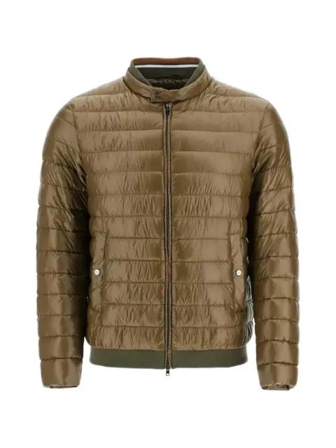 quilted zip-up jacket by HERNO