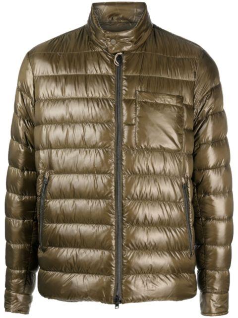 quilted zip-up padded jacket by HERNO