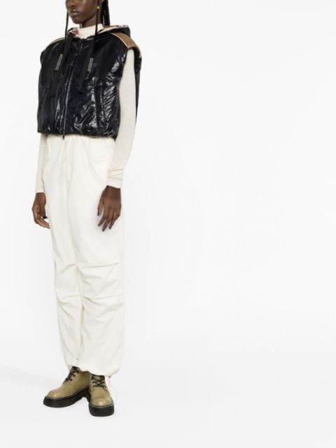 reversible down gilet by HERNO
