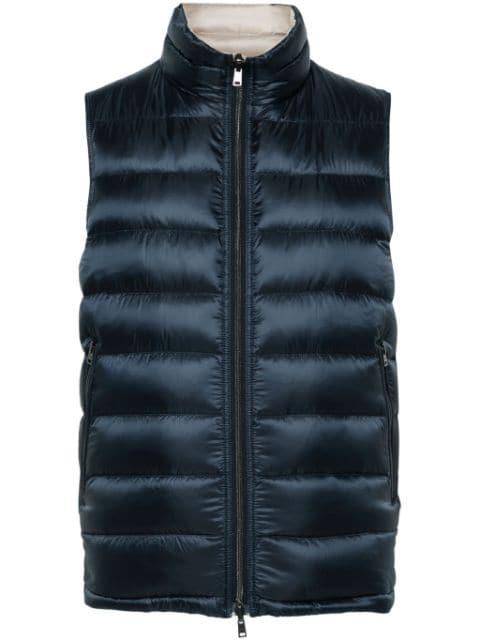 reversible gilet by HERNO