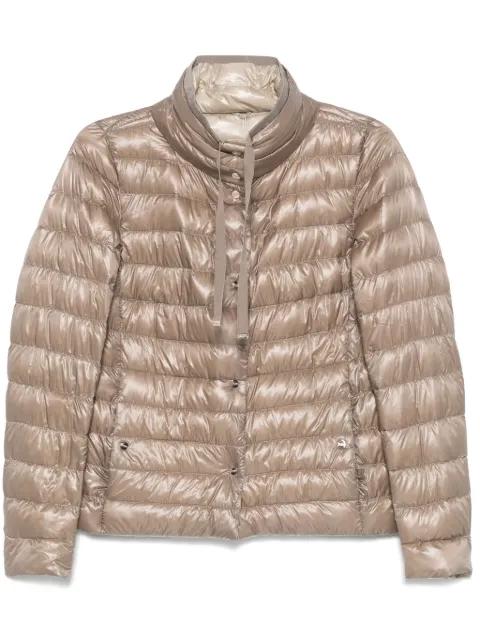 reversible puffer jacket by HERNO