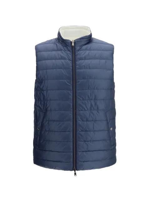 reversible quilted down jacket by HERNO