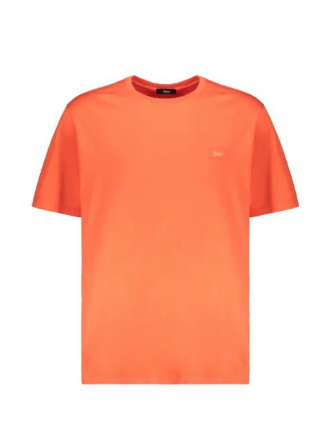 round-neck cotton T-shirt by HERNO