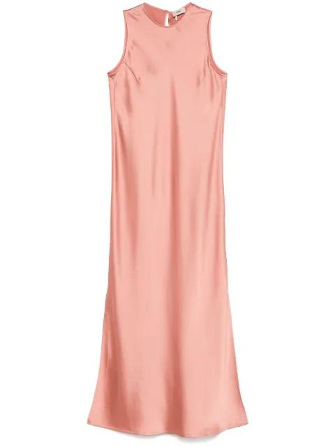satin midi dress by HERNO