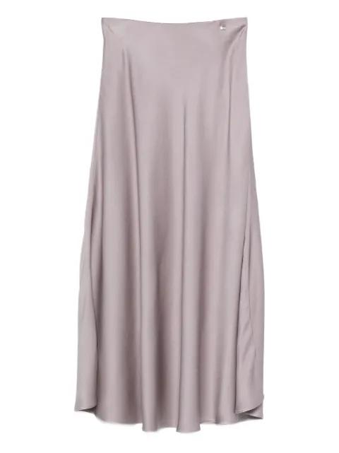 satin midi skirt by HERNO