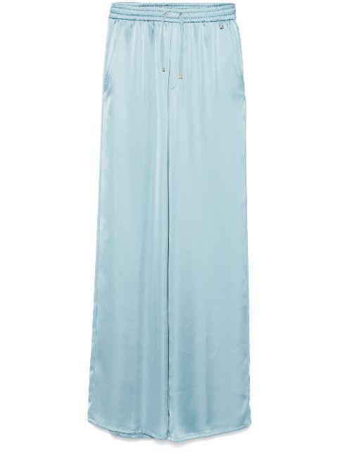 satin palazzo pants by HERNO